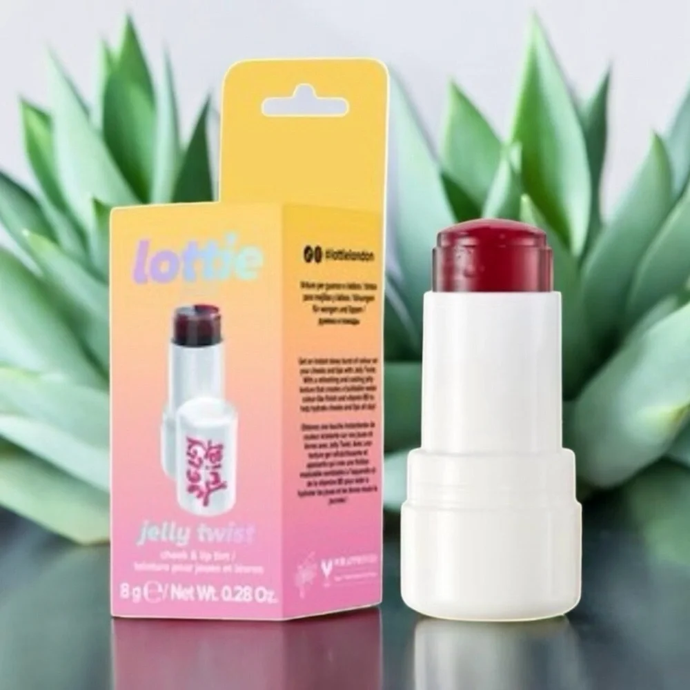 Lottie London Jelly “Berry Burst” Twist Lip & Cheek Stain NEW IN BOX
